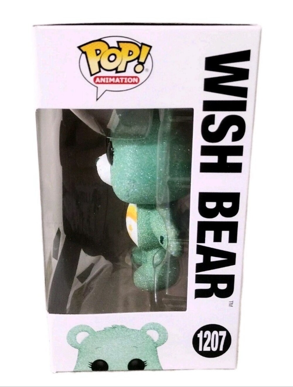 Funko Pop! Animation Wish Bear - Sparkling Mint Green with Yellow Accents - Picture 2 of 13